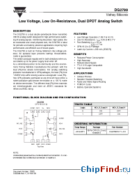 Datasheet DG2799DN-T1-E3 производства Vishay